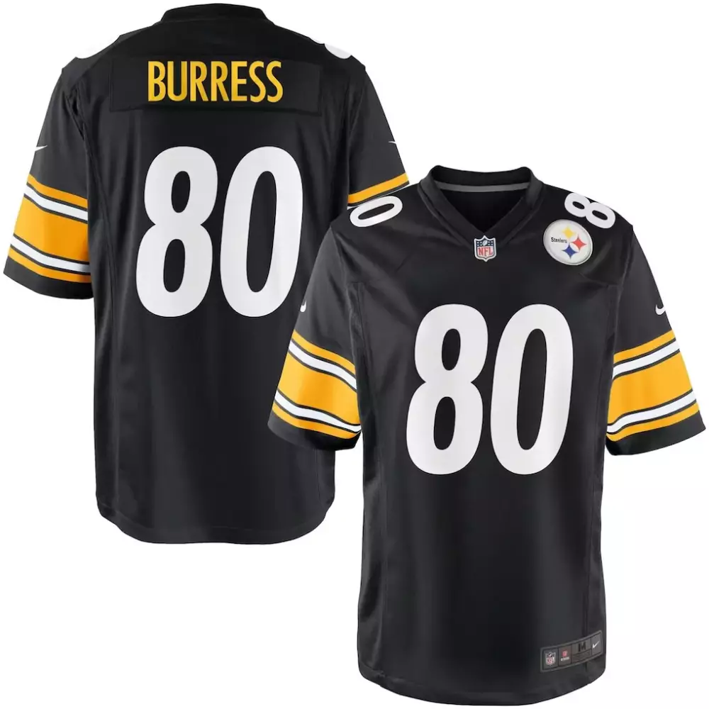 Nick Herbig Pittsburgh Steelers Black Game Jersey | Official NFL Merchandise | For Men, Women & Youth