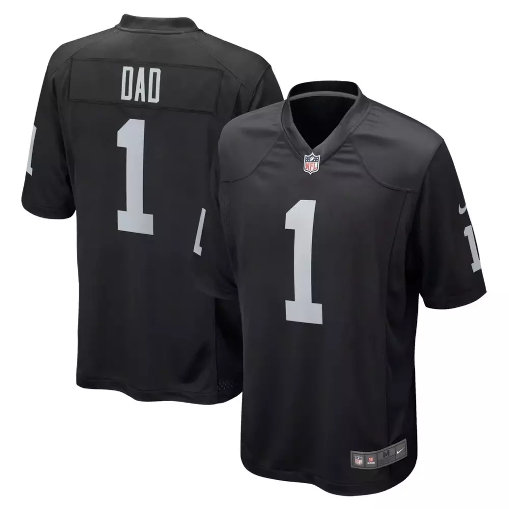 Nike Las Vegas Raiders Youth Custom Game Jersey Black | Personalized Fan Gear | For Youth