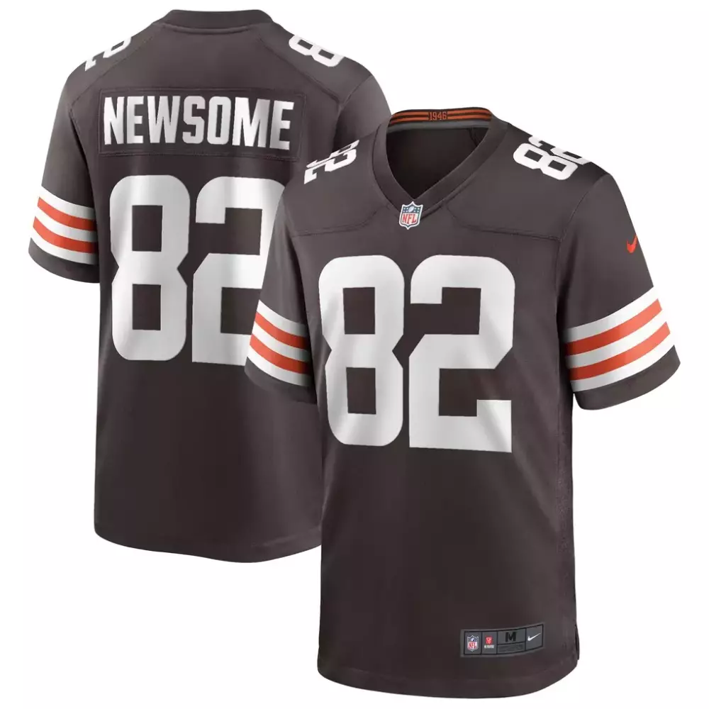 Ozzie Newsome Cleveland Browns Nike Game Retired Player Jersey | Brown Stitched Edition | Fan Gear for All Ages
