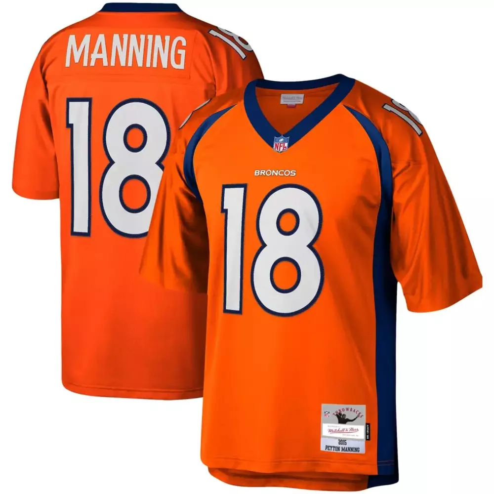 Peyton Manning Denver Broncos Black Limited Jersey | Stitched Vapor Edition | Perfect Fan Gear | For Men, Women & Youth