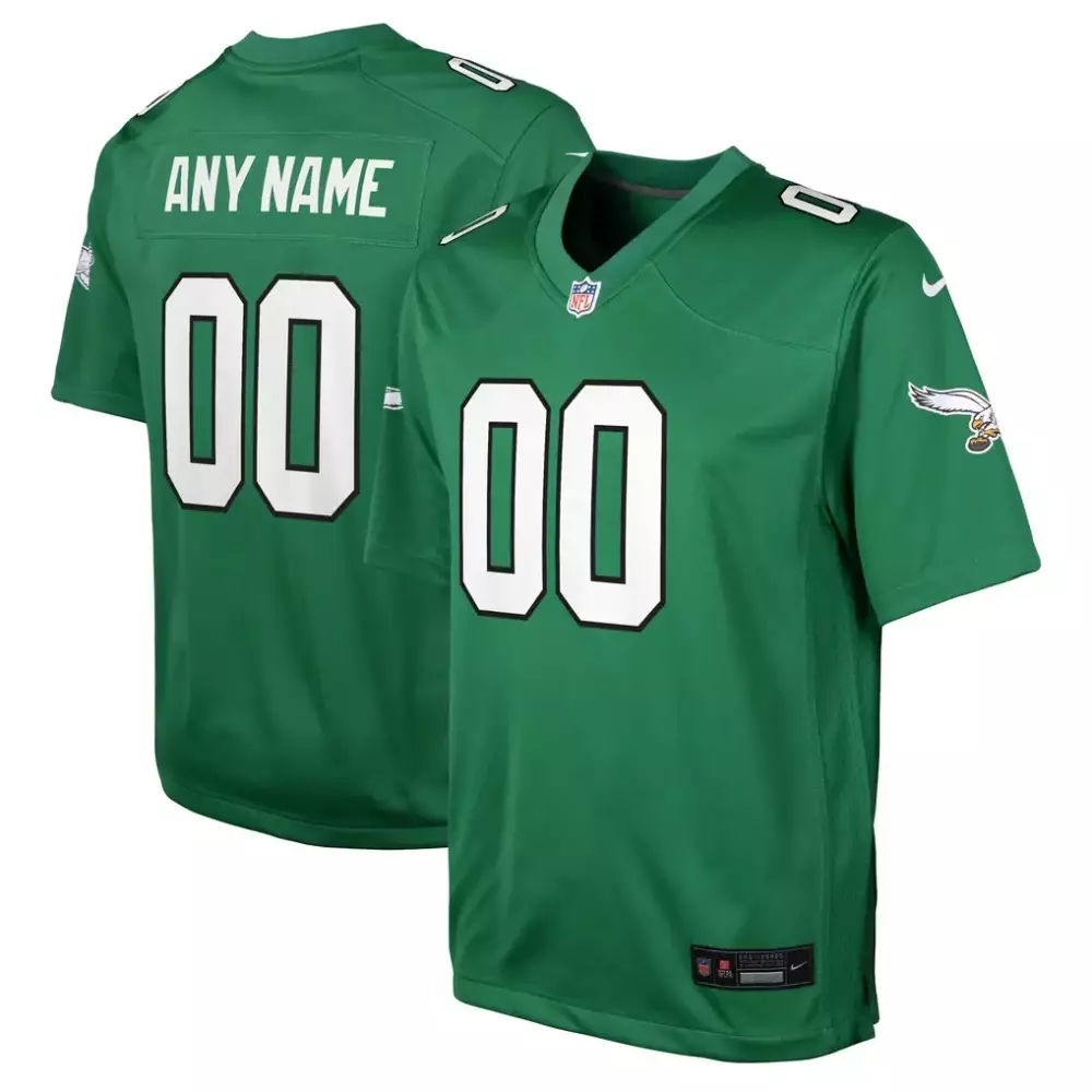 Midnight Green Nike Women's Custom Game Jersey | Philadelphia Eagles | Stylish Fan Gear for Game Day | For Men, Women & Youth