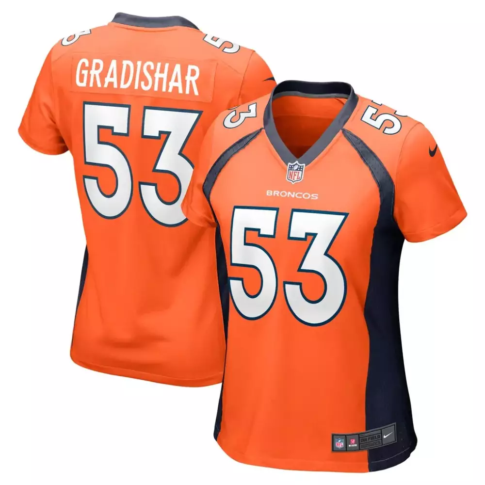 randy gradishar denver broncos nike retired player alternate game jersey orange