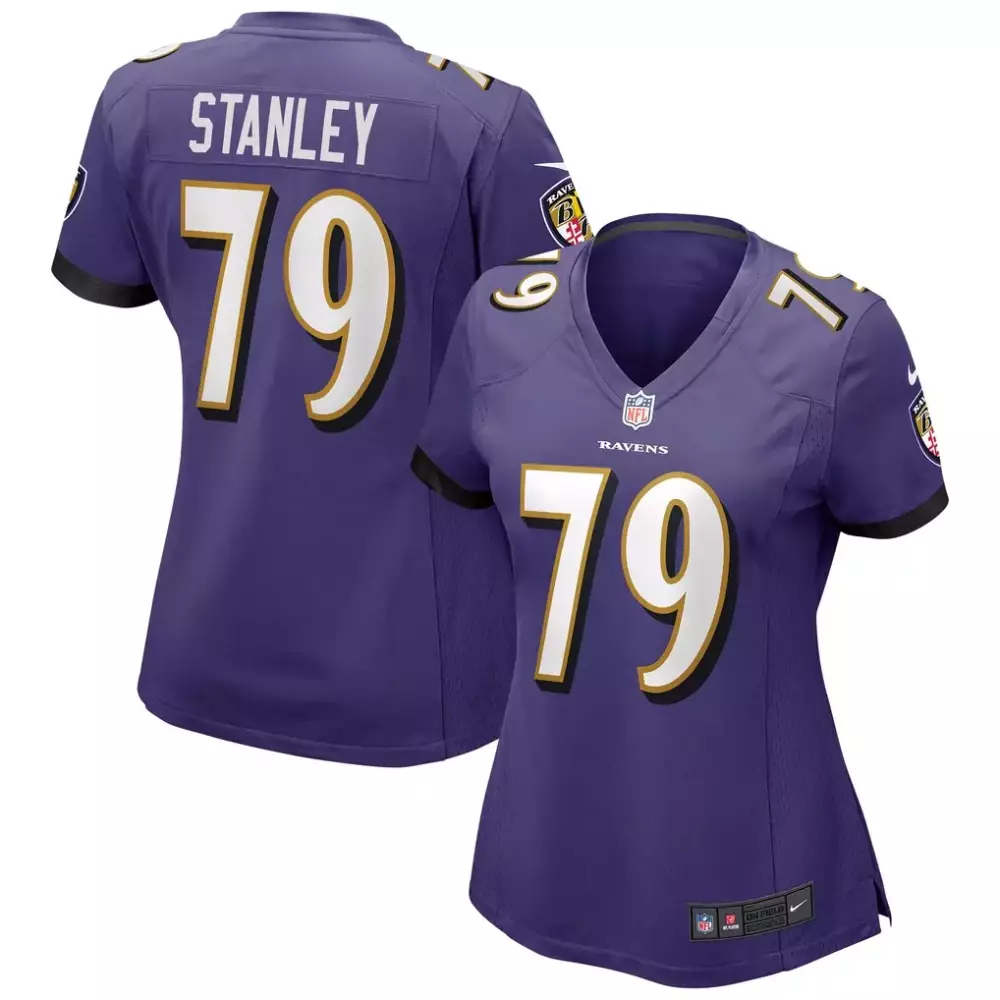 Ronnie Stanley Baltimore Ravens Nike Women's Game Jersey | Purple | Stitched Fan Gear for Women & Youth