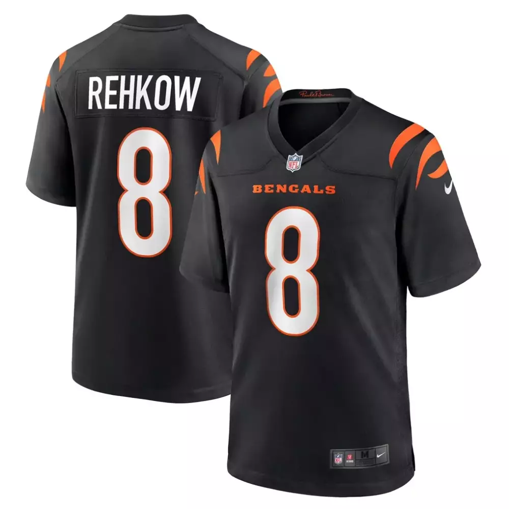 Preschool Cincinnati Bengals Joe Burrow Black Game Jersey | Fan Gear for Kids | For Men, Women & Youth