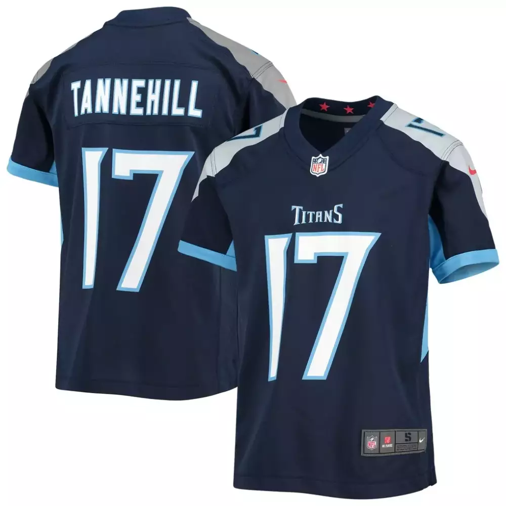 ryan tannehill tennessee titans nike youth game jersey navy