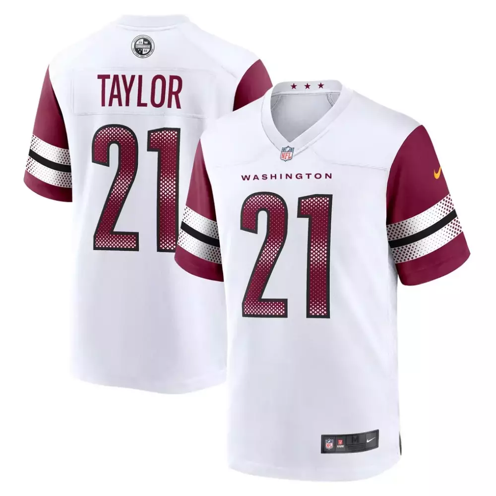 sean taylor washington commanders nike player game jersey burgundy