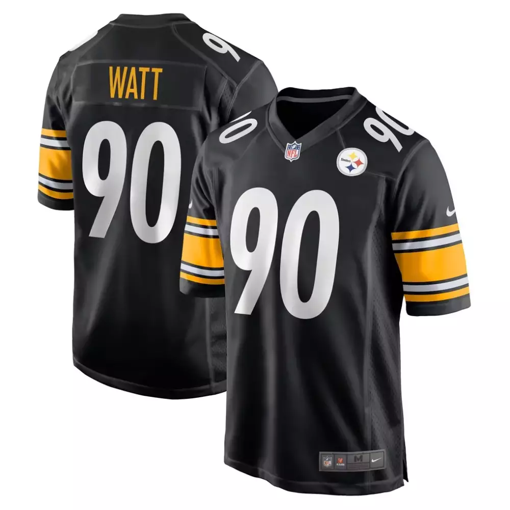 T.J. Watt Pittsburgh Steelers Men's Vapor Limited Jersey V2 | White Style with Super Bowl IX Patch | All Stitched | For Men, Women & Youth