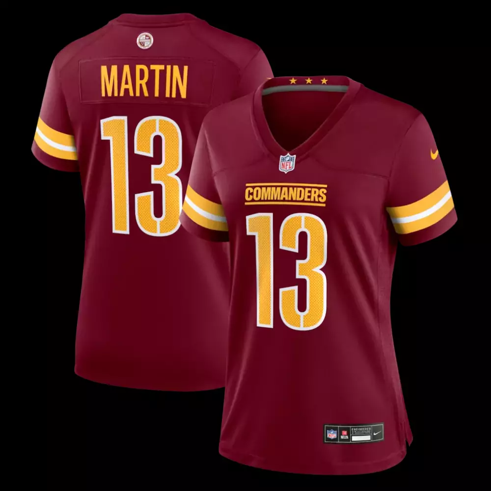 Tay Martin Washington Commanders Nike Women's Team Game Jersey | Burgundy | Stylish Fan Gear | For Women