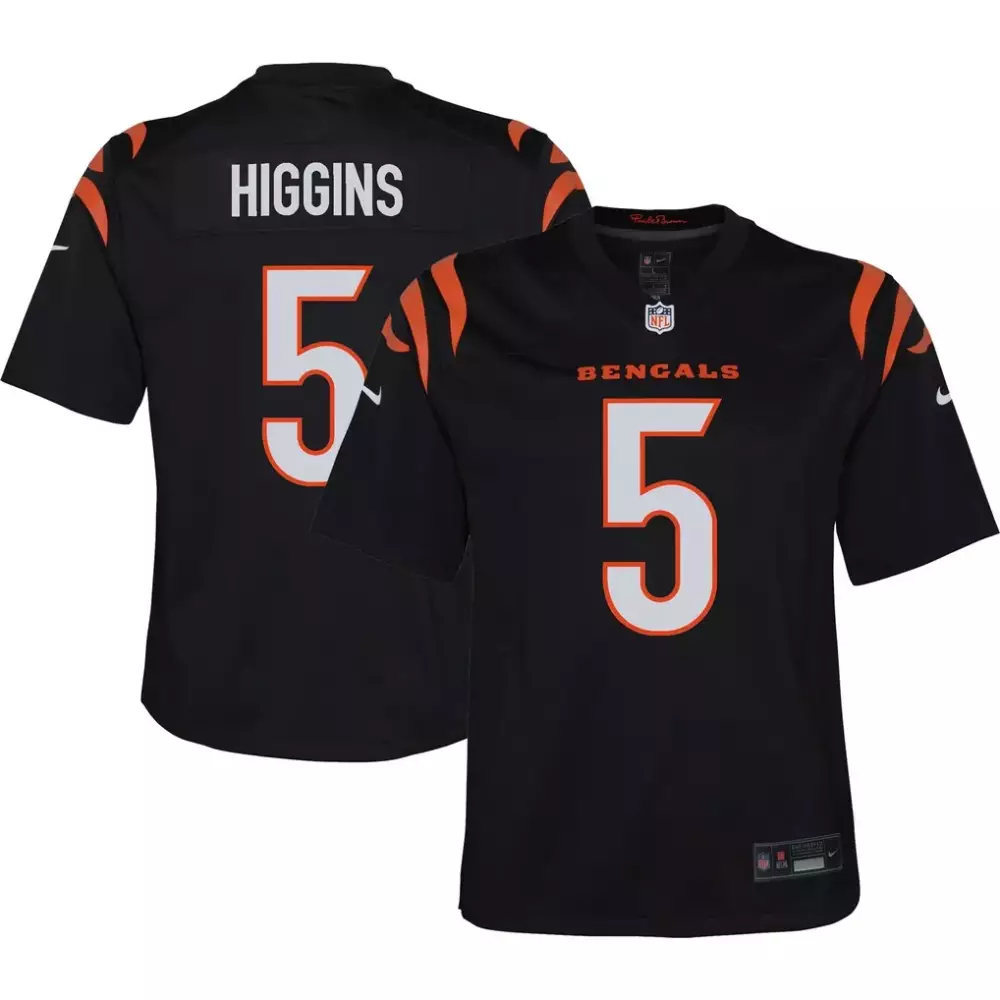 Tee Higgins Cincinnati Bengals Color Rush Black Gold Vapor Jersey | Stitched Fan Gear for Men, Women & Youth