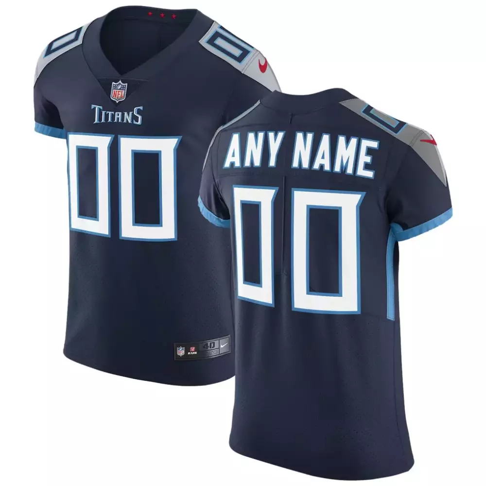 tennessee titans nike vapor untouchable custom elite jersey navy