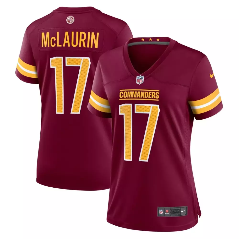 Terry McLaurin Washington Commanders Nike Women's Player Jersey | Burgundy | For Women