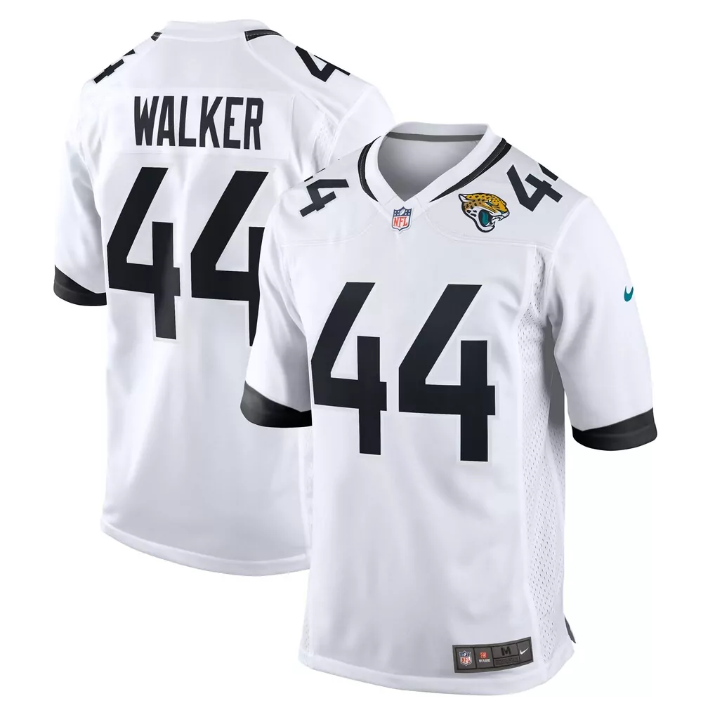 travon walker jacksonville jaguars nike player game jersey white
