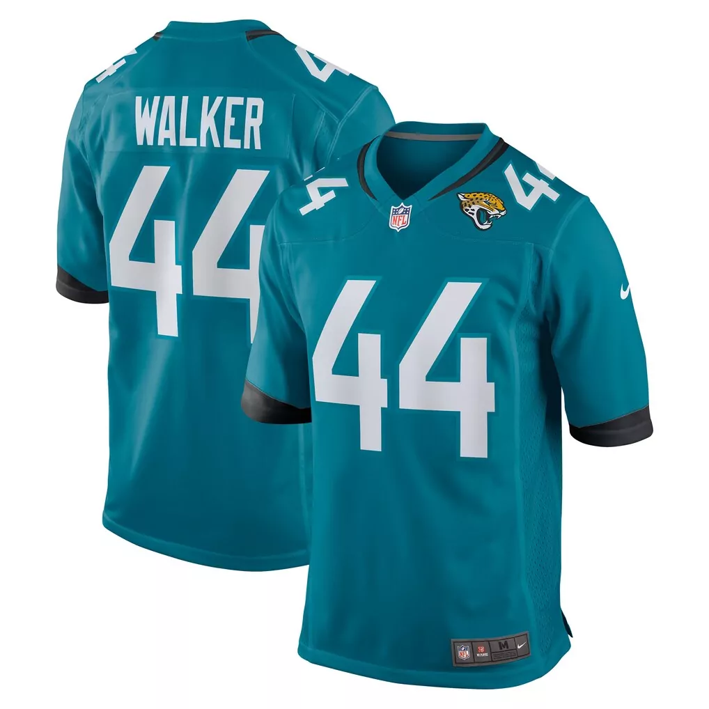 travon walker jacksonville jaguars nike youth game jersey teal