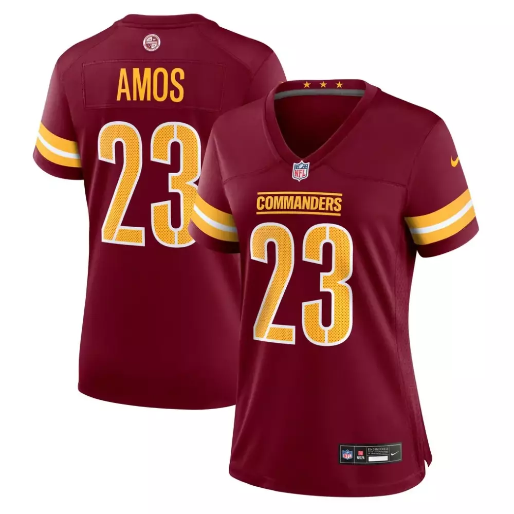 Trey Amos Washington Commanders Nike Women's Team Game Jersey | Burgundy | For Women, Men & Youth