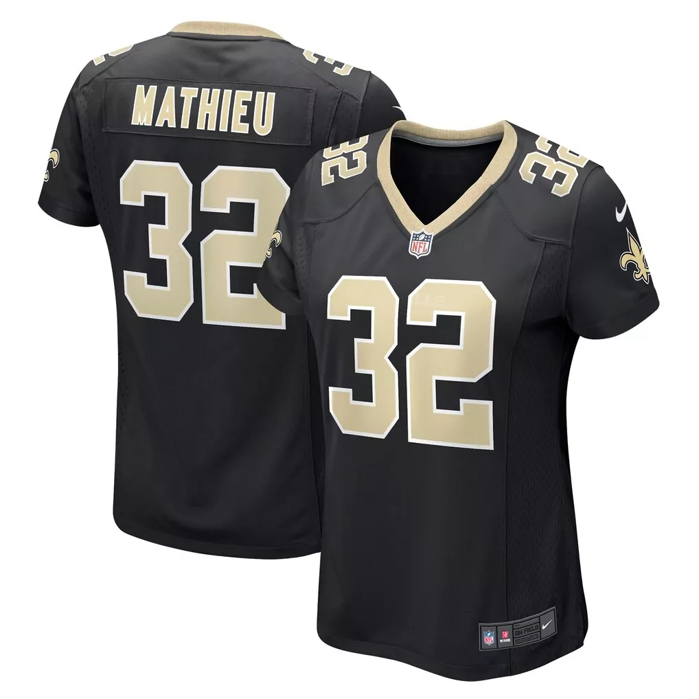 tyrann mathieu new orleans saints nike vapor f u s e limited jersey black