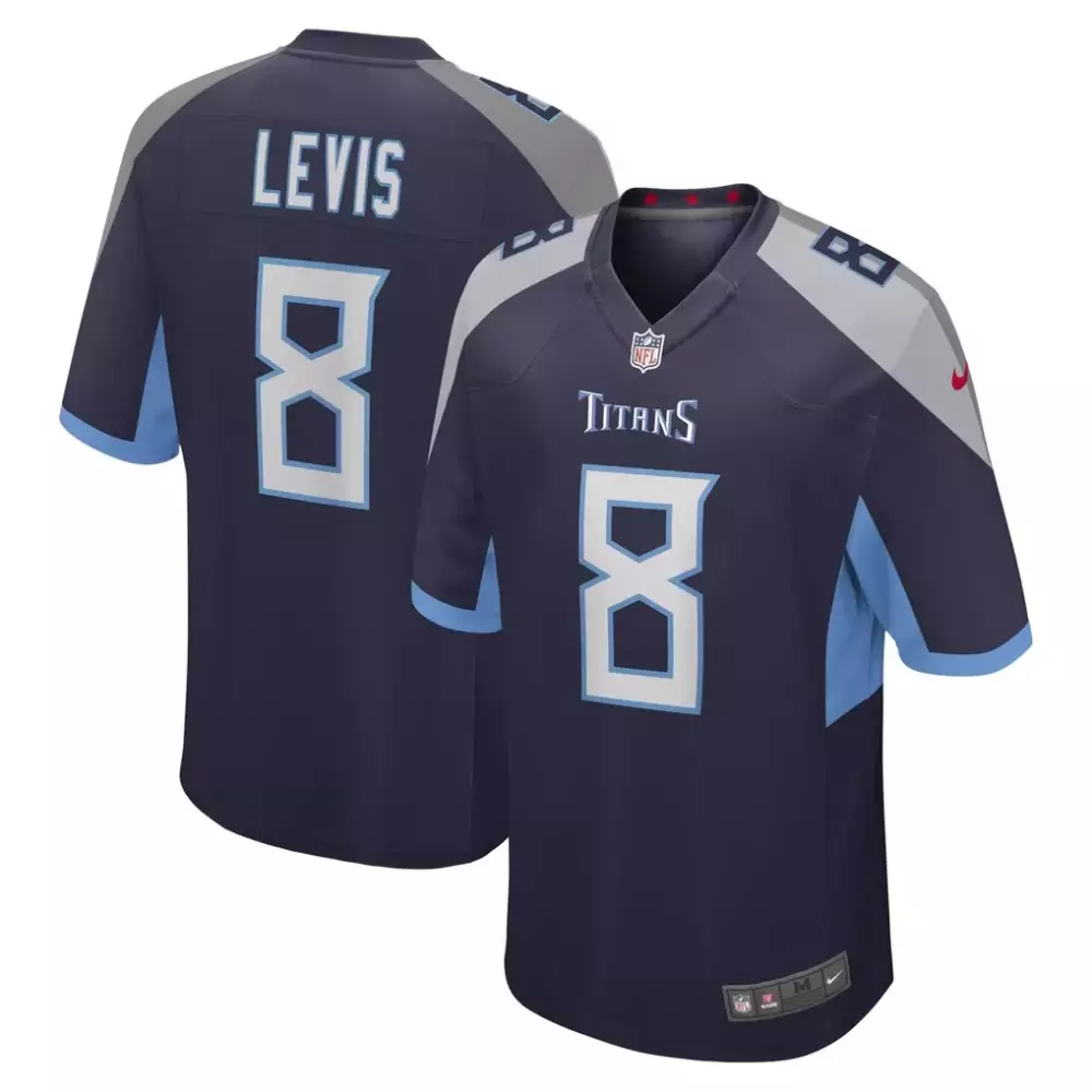 Will Levis Tennessee Titans Nike Youth Game Jersey | Navy | Fan Gear for Young Fans | For Men, Women & Youth