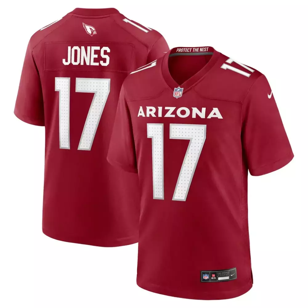 zay jones arizona cardinals nike team game jersey cardinal