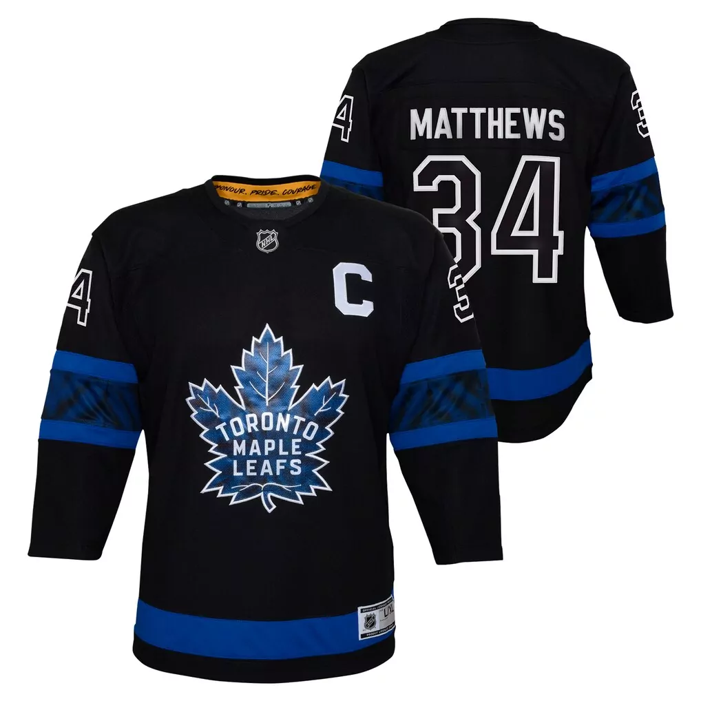 auston matthews toronto maple leafs preschool replica player jersey blue