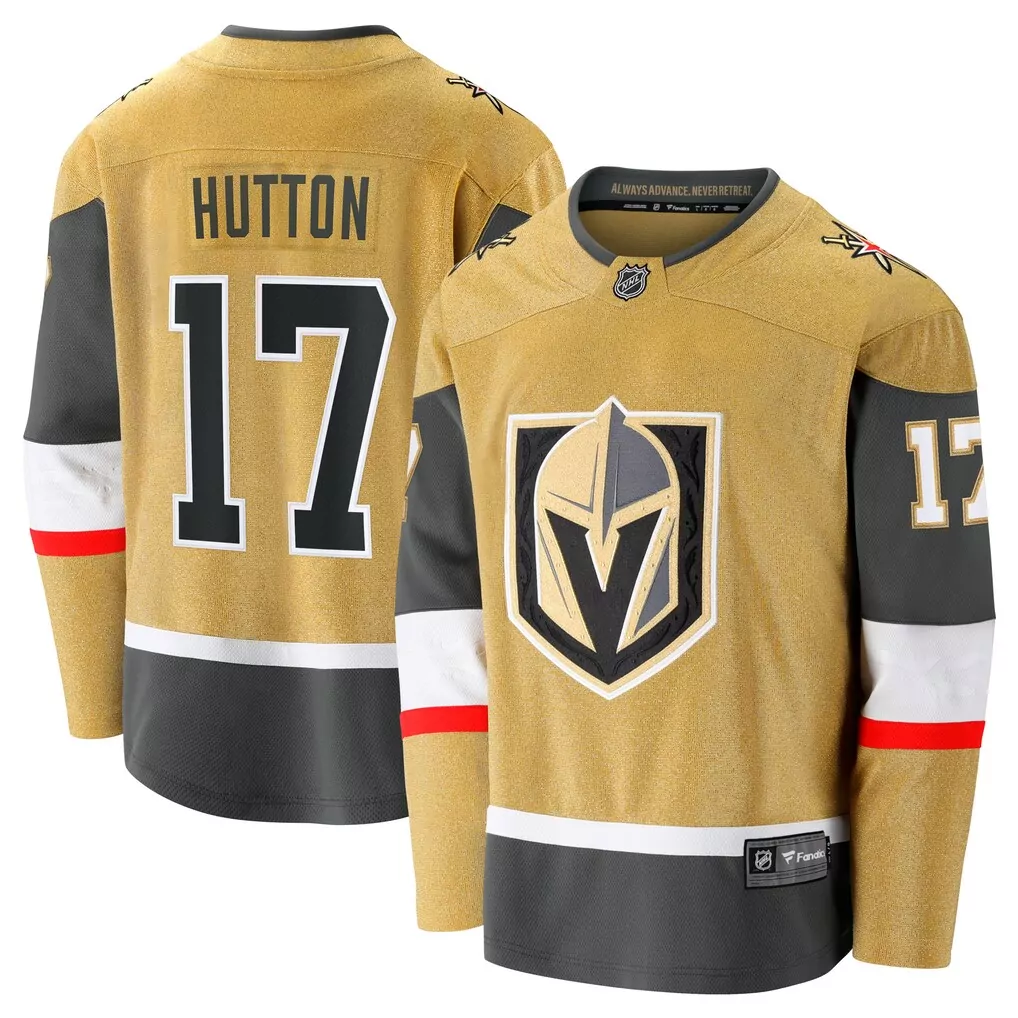 adin hill vegas golden knights fanatics home breakaway jersey gold
