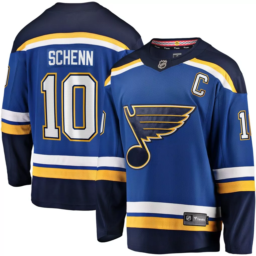 brandon saad st louis blues fanatics women s home breakaway player jersey blue