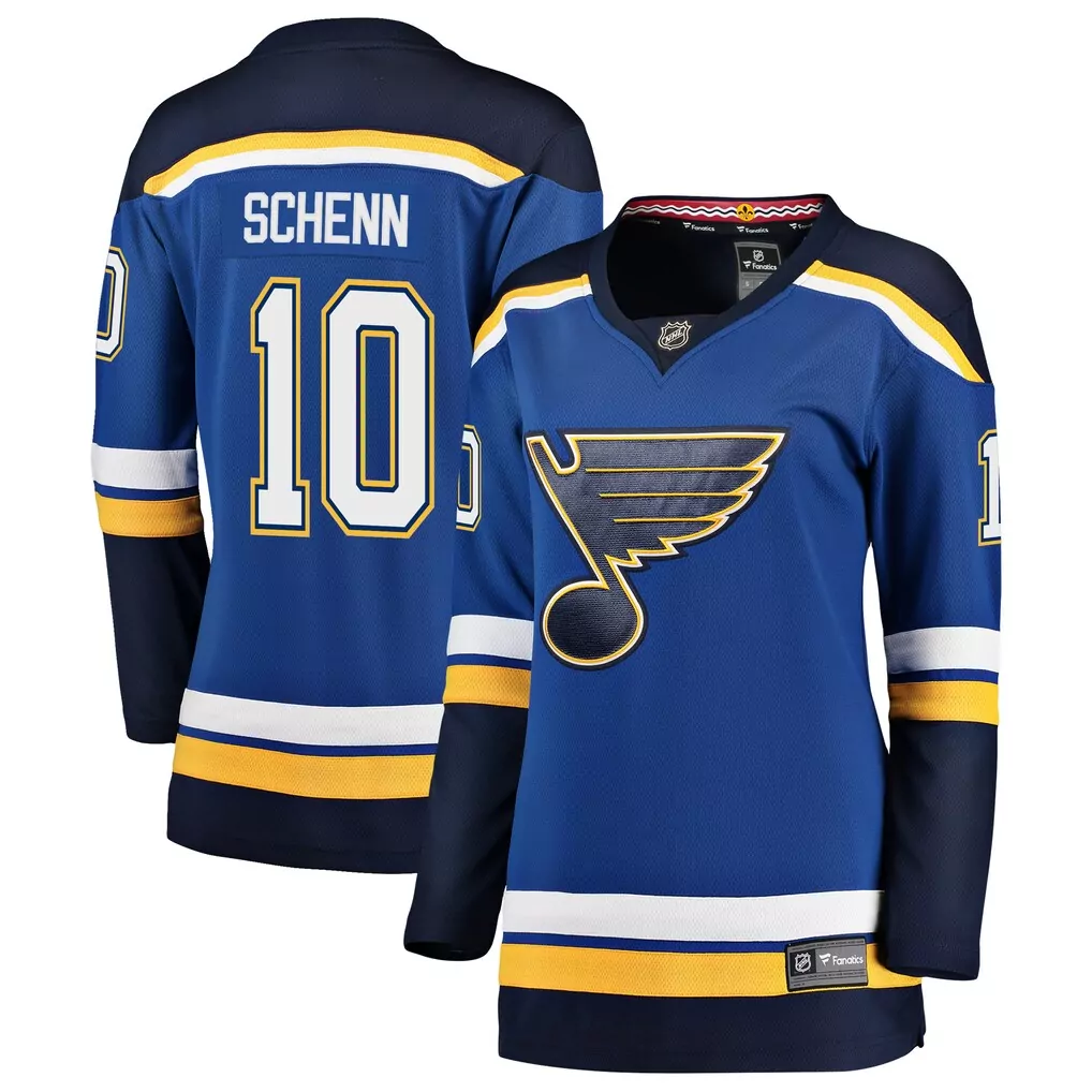 brandon saad st louis blues fanatics women s home breakaway player jersey blue