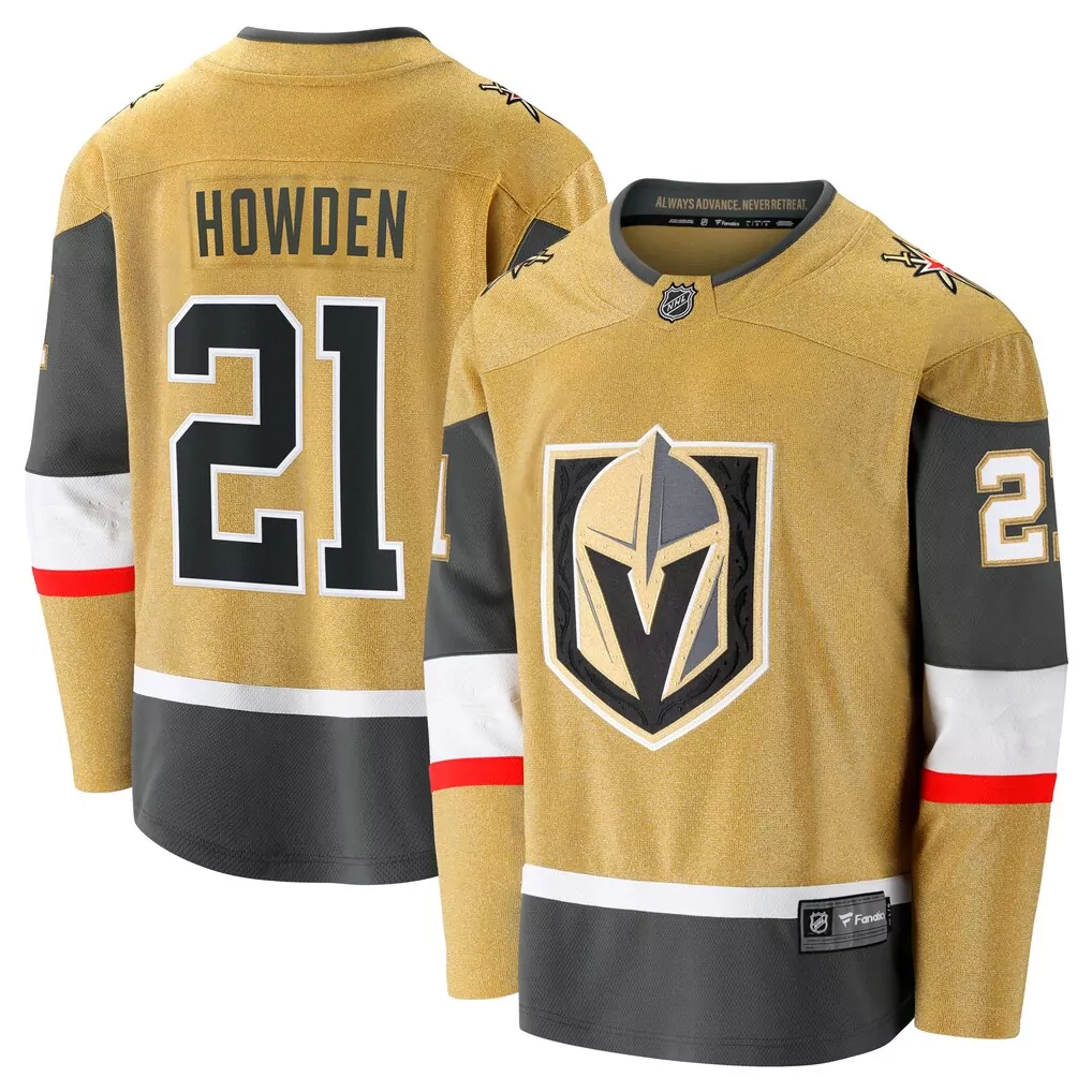adin hill vegas golden knights fanatics home breakaway jersey gold