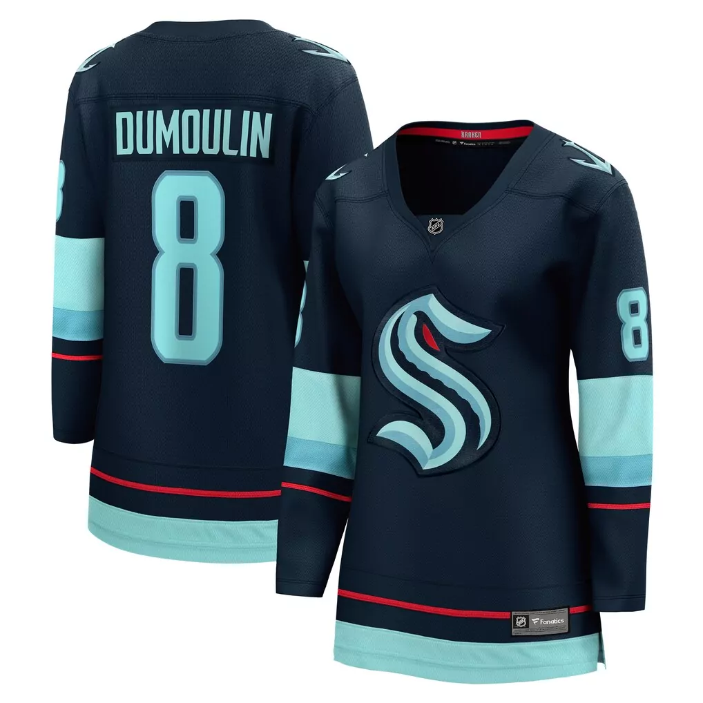 brandon tanev seattle kraken fanatics home premium jersey deep sea blue