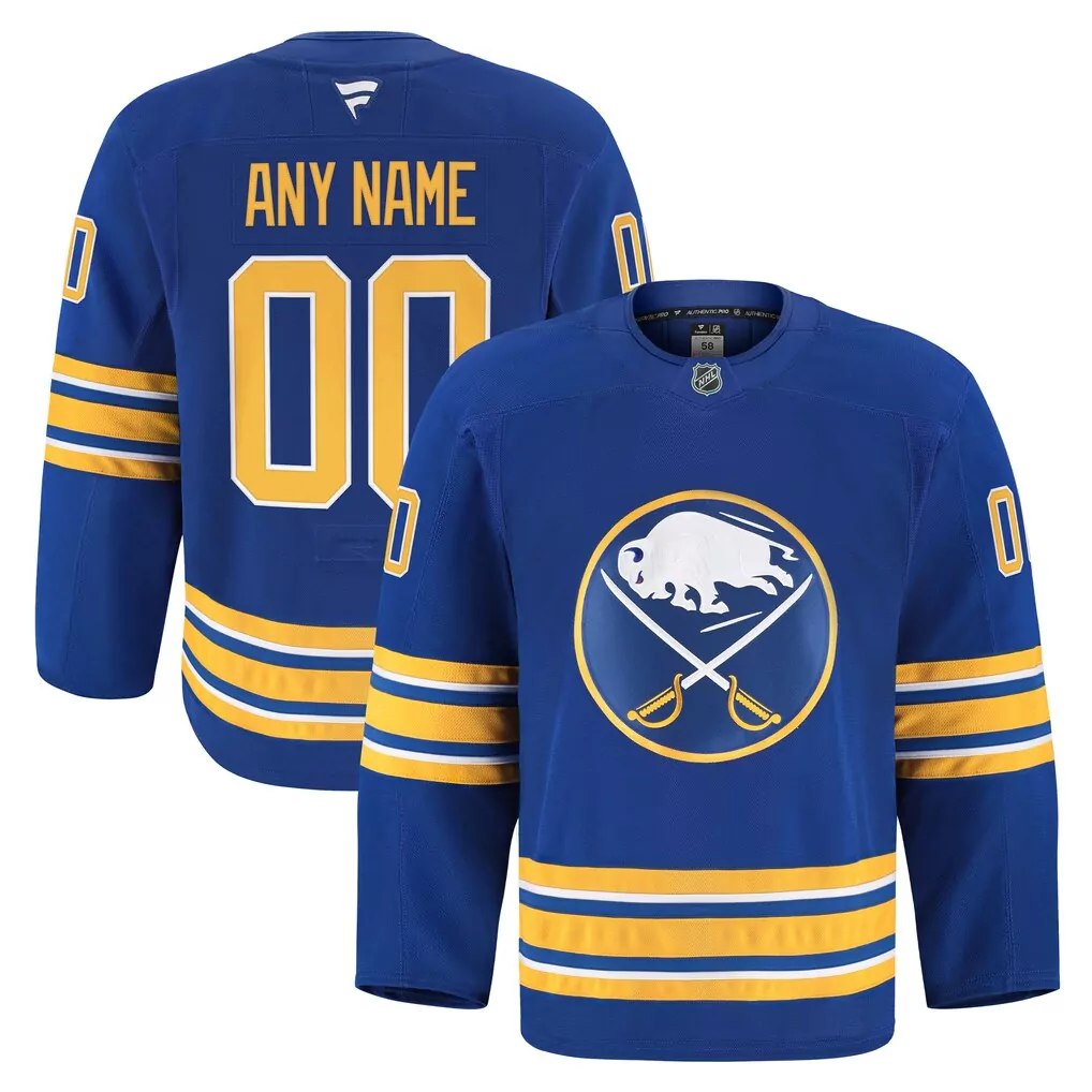 buffalo sabres fanatics away premium custom jersey white