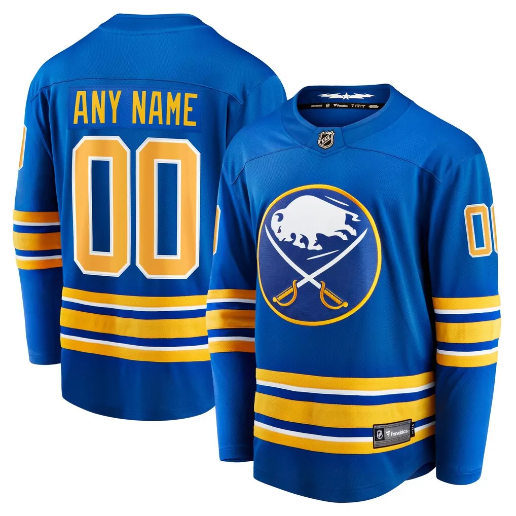buffalo sabres fanatics away premium custom jersey white