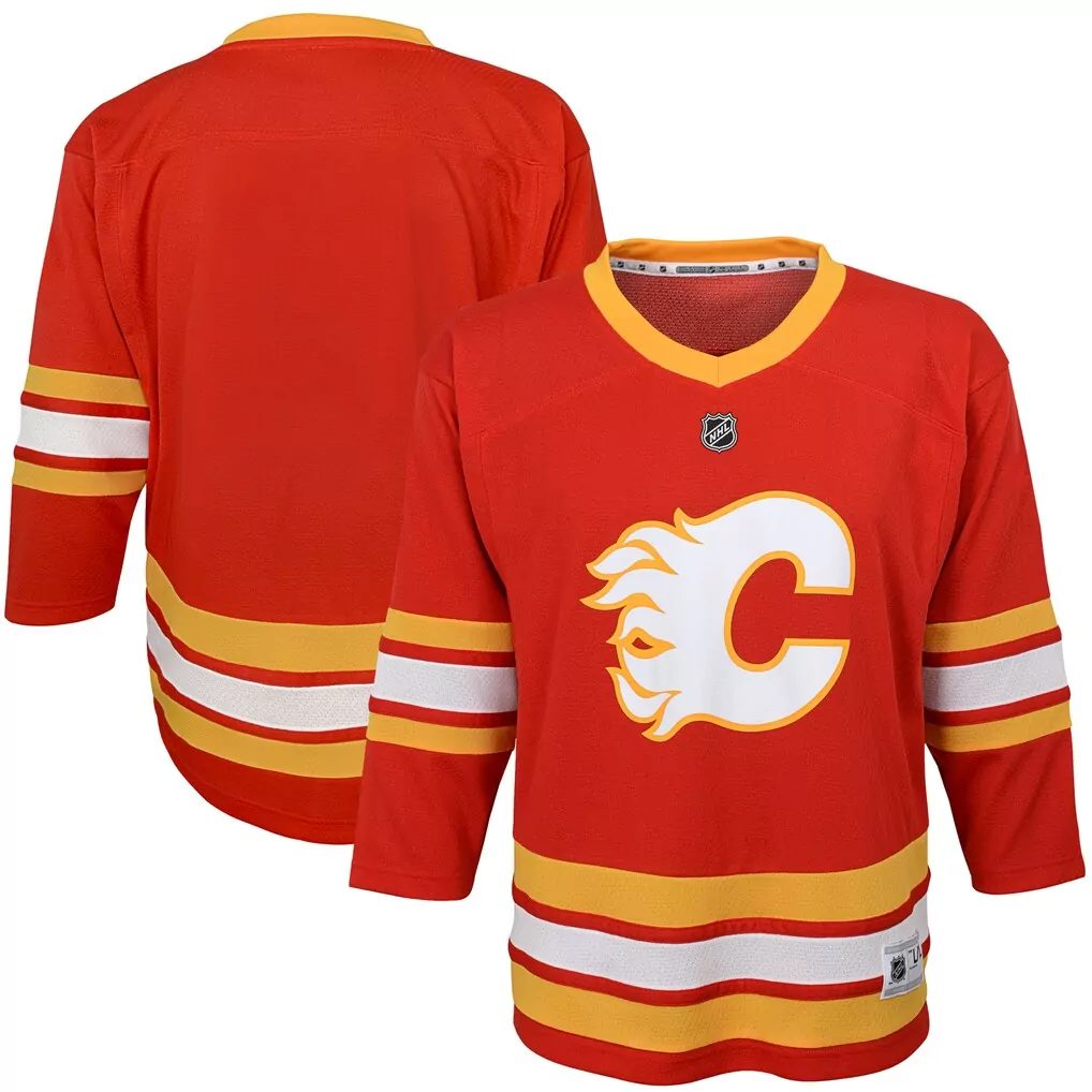 calgary flames infant replica jersey red