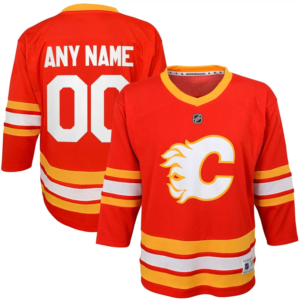 calgary flames infant replica jersey red