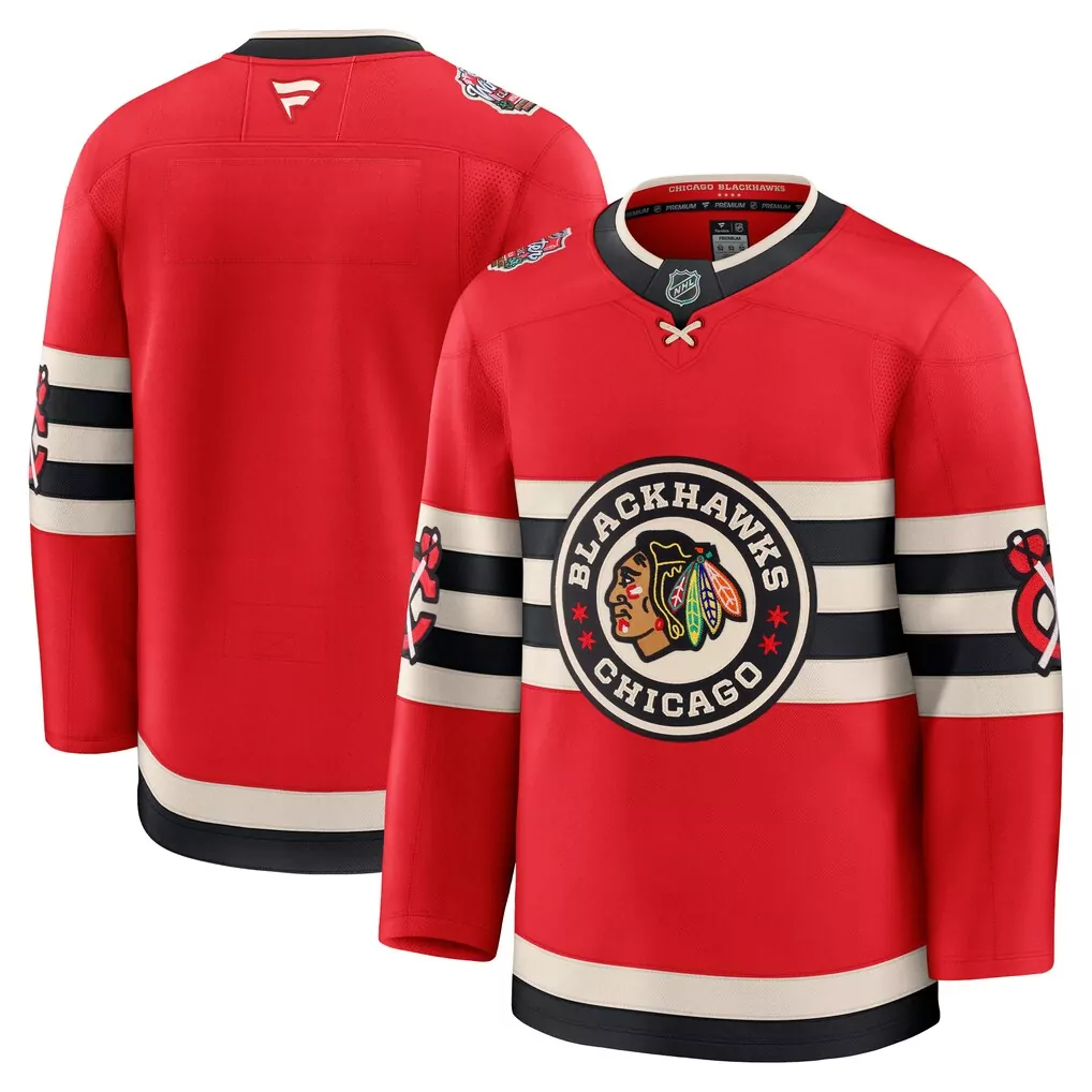 chicago blackhawks fanatics 2024 military appreciation custom practice jersey black