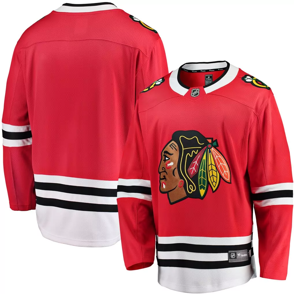 chicago blackhawks fanatics away premium jersey white