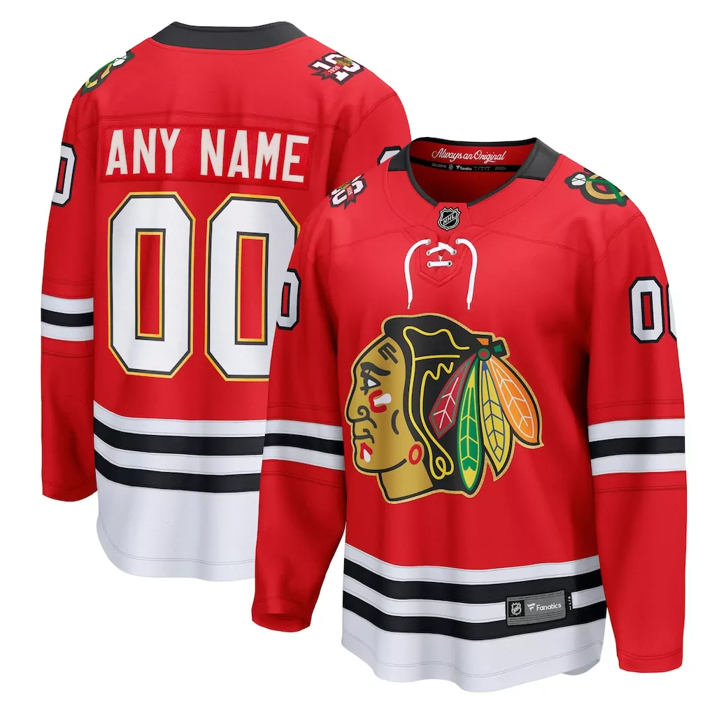 chicago blackhawks fanatics away premium jersey white