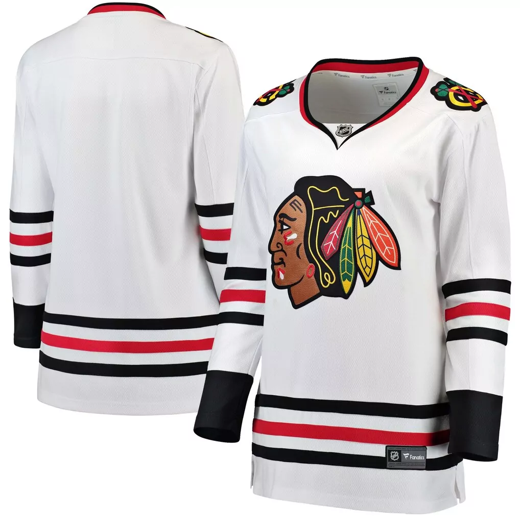 chicago blackhawks fanatics home premium custom jersey red