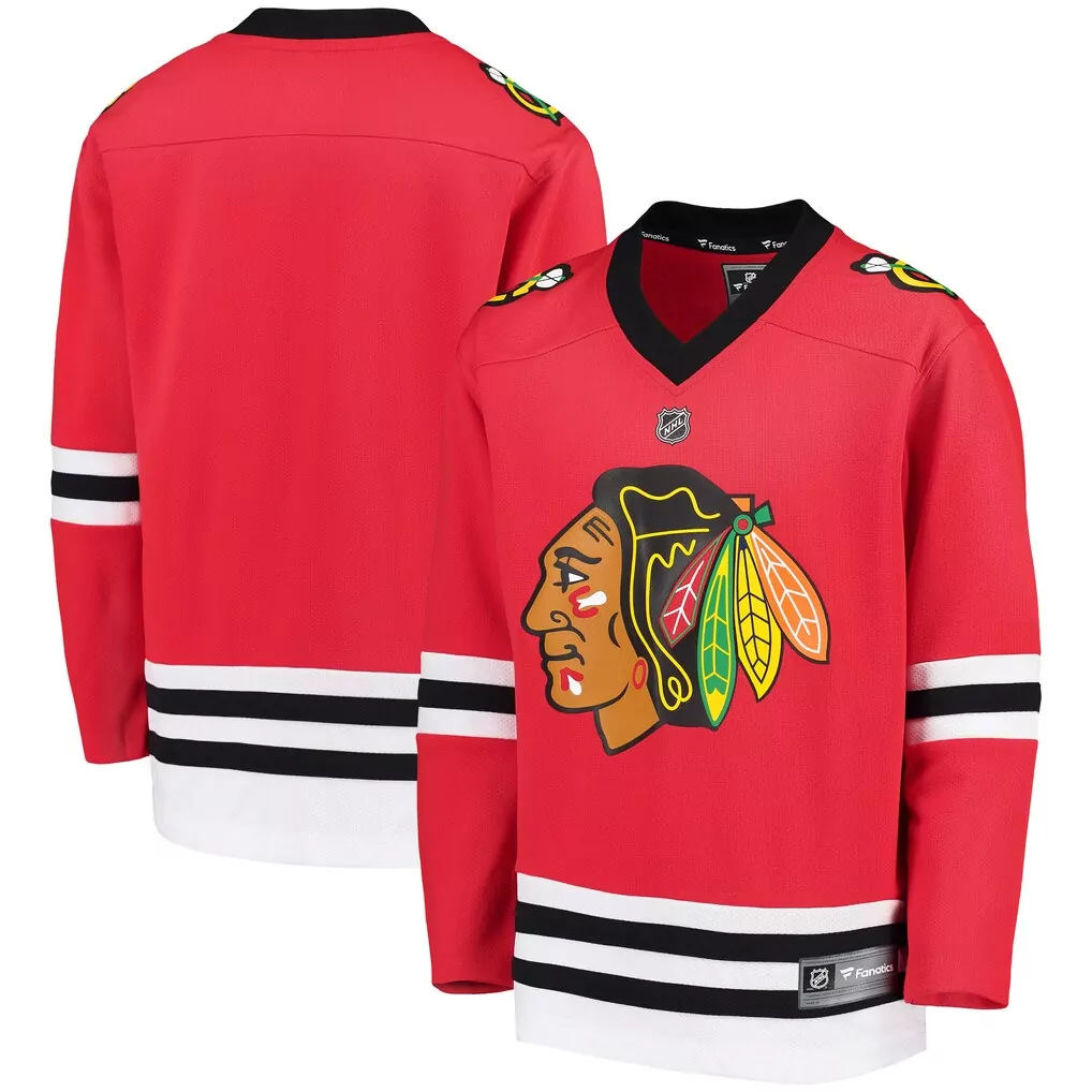 chicago blackhawks fanatics women s centennial breakaway jersey red