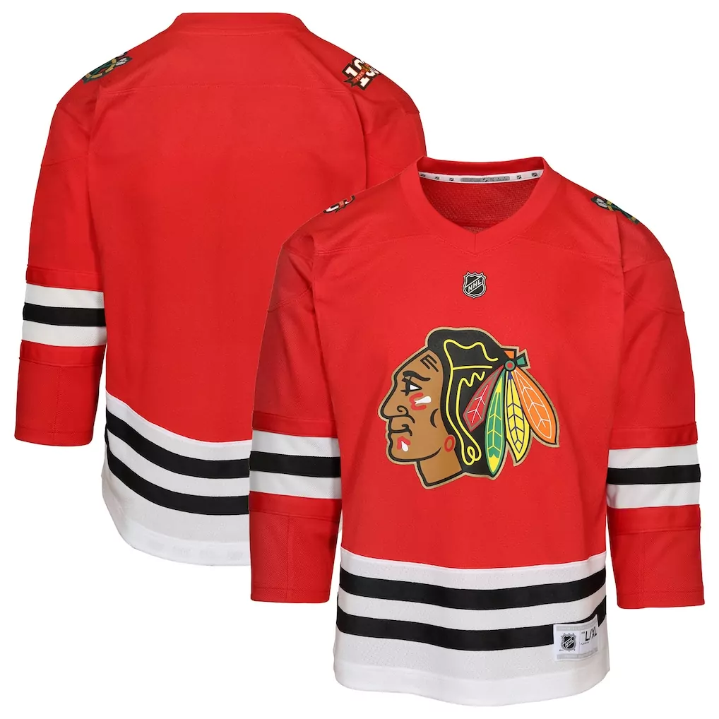 chicago blackhawks fanatics women s centennial breakaway jersey red