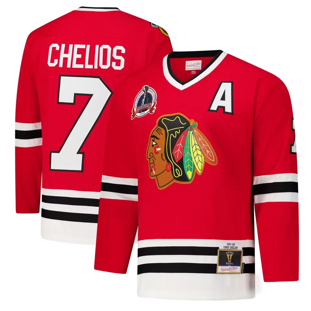 chicago blackhawks youth premier jersey red