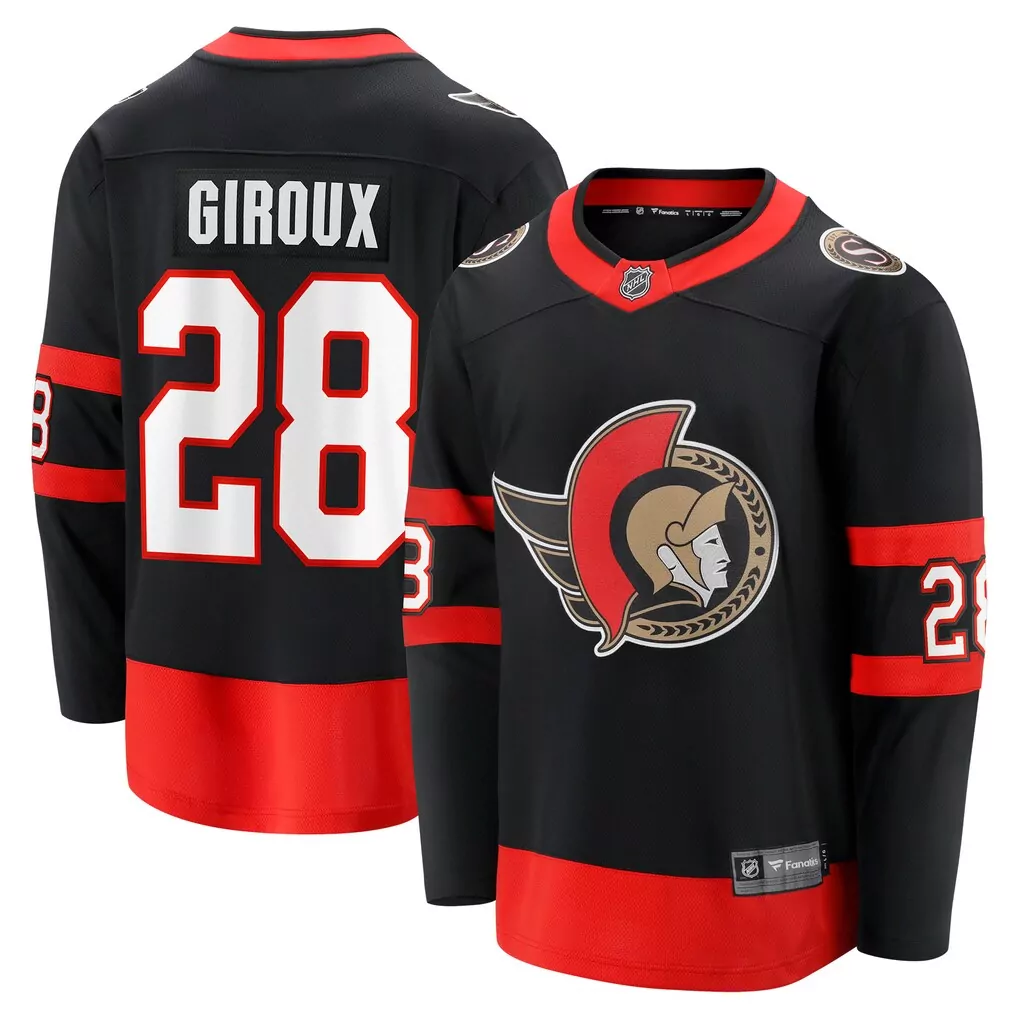 brady tkachuk ottawa senators youth 2020 21 home replica player jersey black