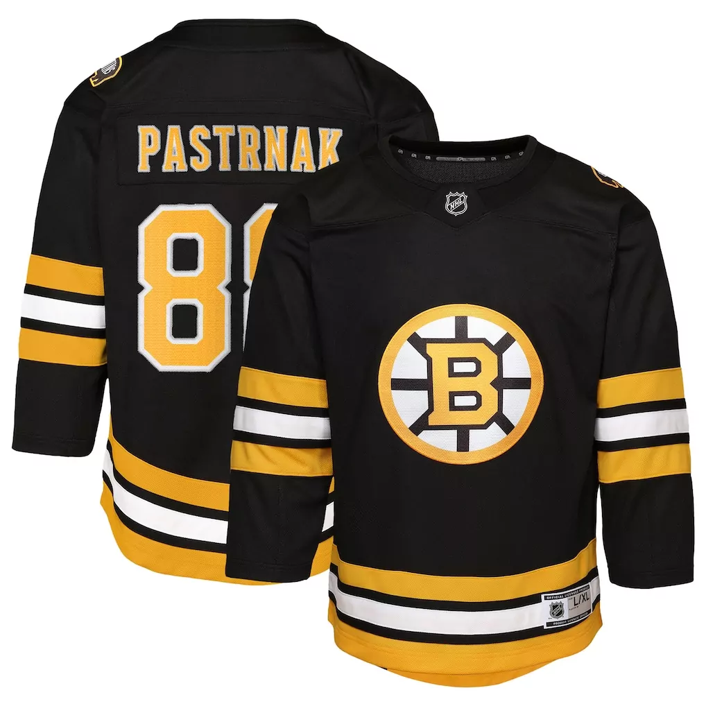 david pastrnak boston bruins preschool home replica player jersey black