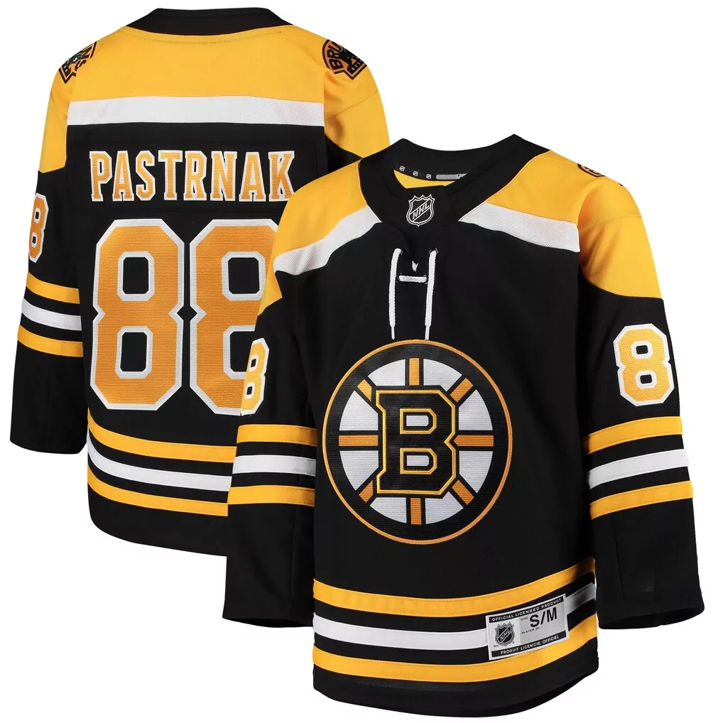 david pastrnak boston bruins preschool home replica player jersey black