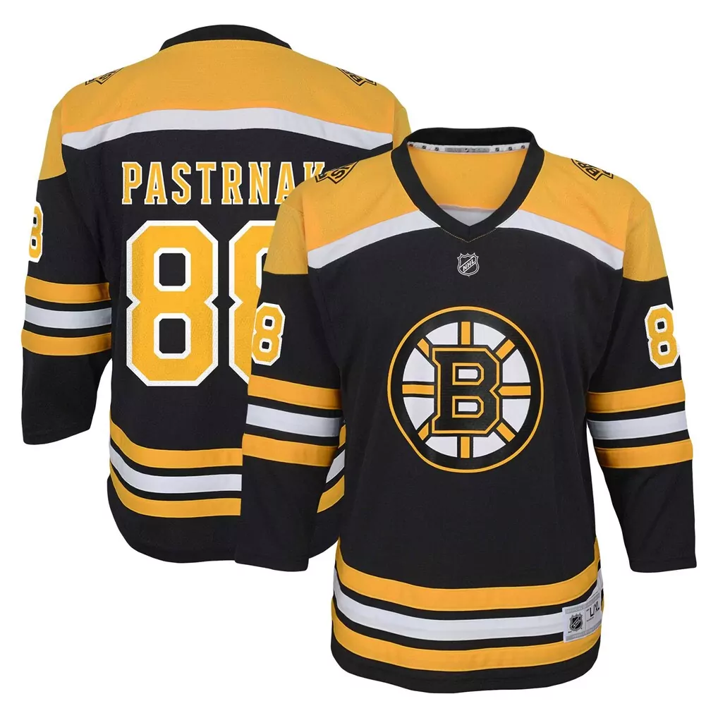 david pastrnak boston bruins preschool home replica player jersey black