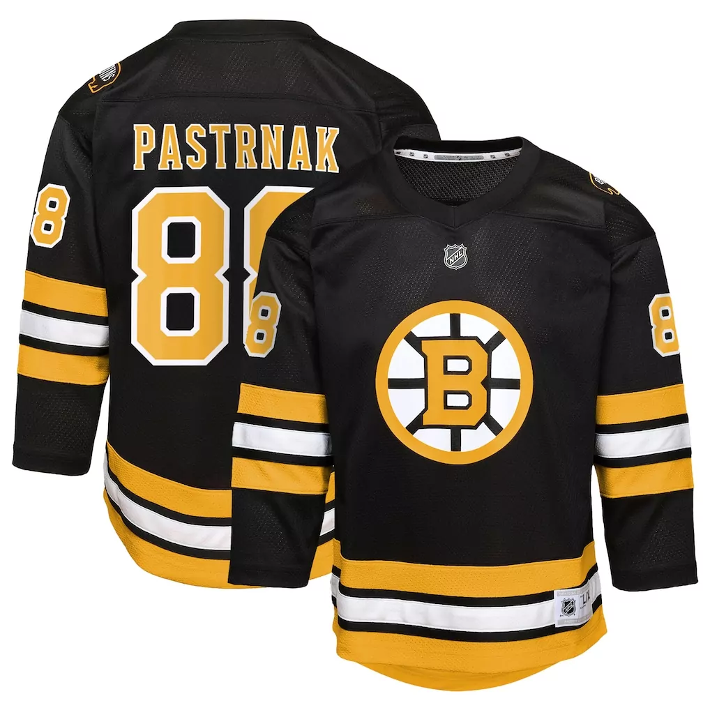 david pastrnak boston bruins preschool home replica player jersey black