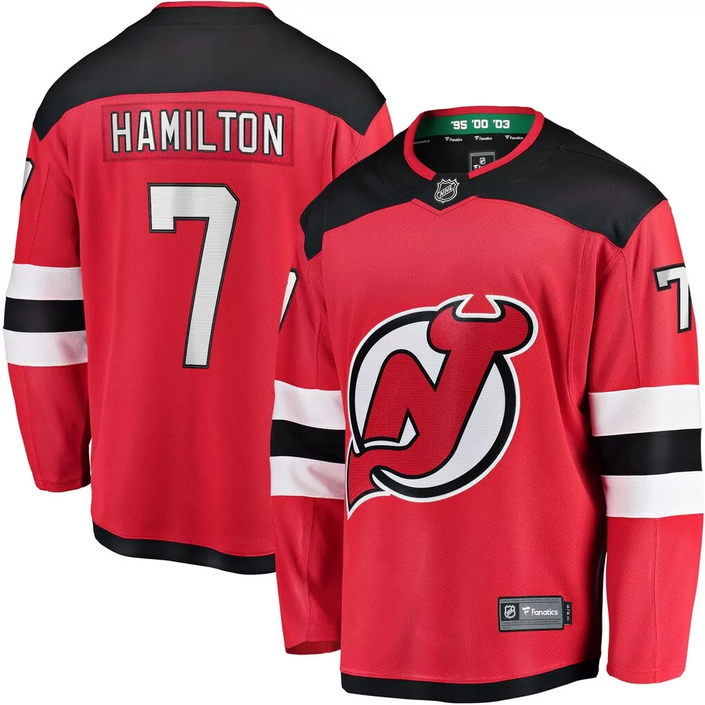 dawson mercer new jersey devils fanatics women s home breakaway jersey red