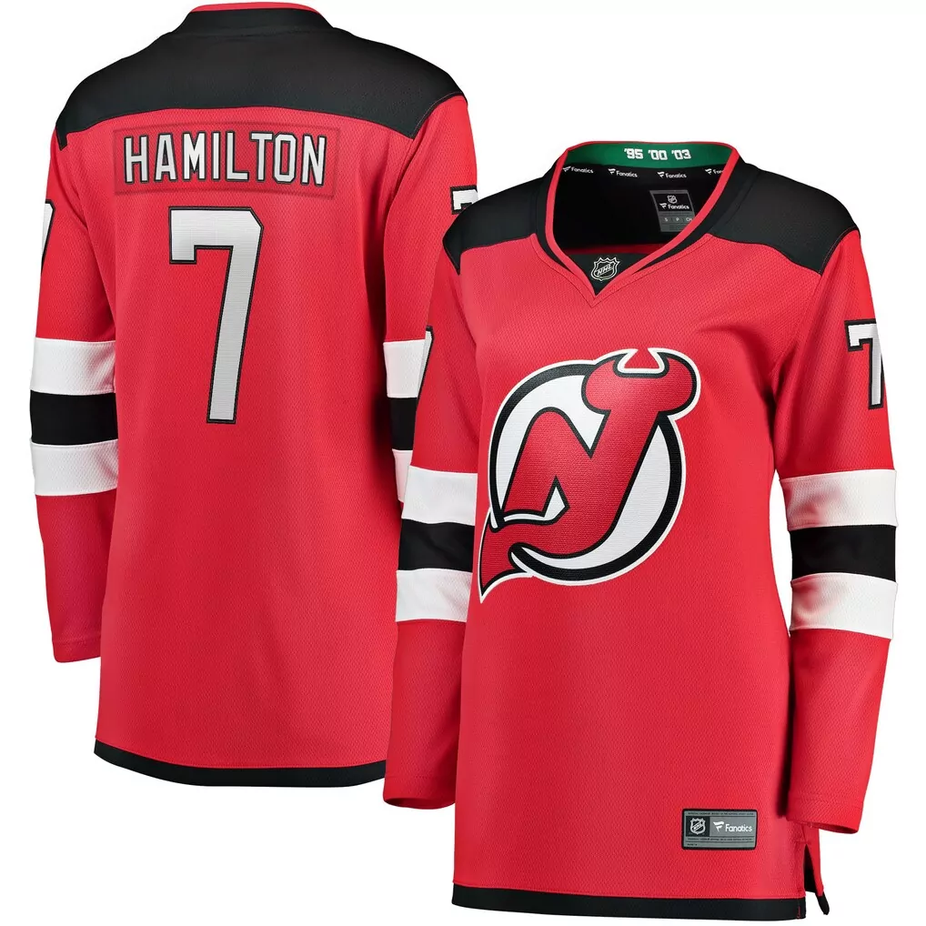 dawson mercer new jersey devils fanatics women s home breakaway jersey red