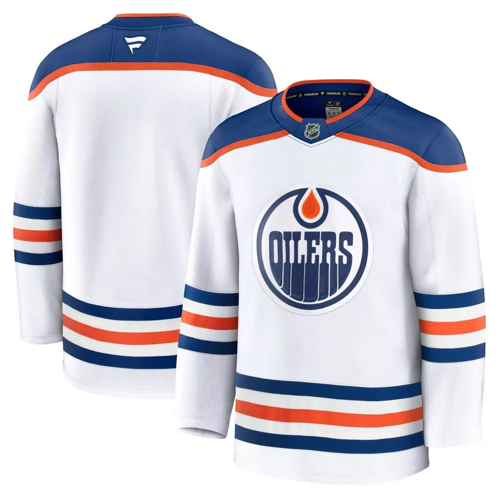 edmonton oilers fanatics alternate authentic pro jersey light beige