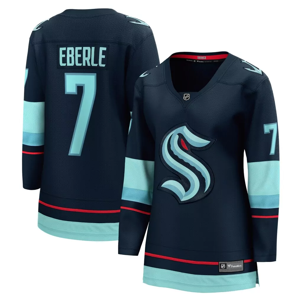 jamie oleksiak seattle kraken fanatics women s home breakaway player jersey deep sea blue