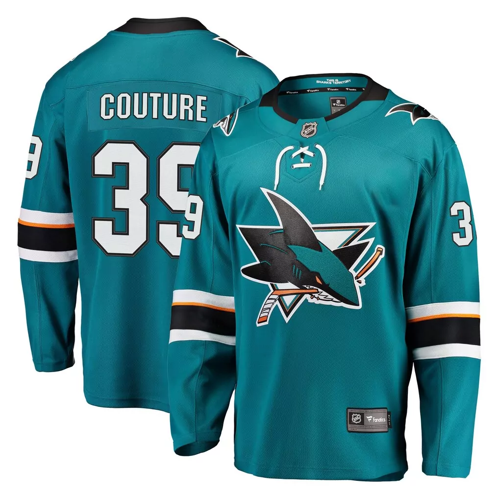 logan couture san jose sharks fanatics alternate premium jersey black