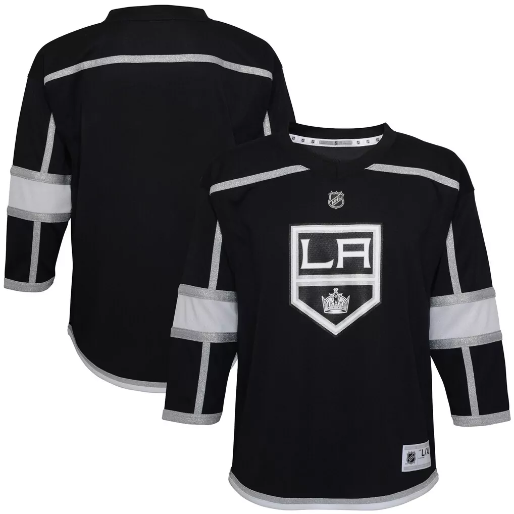 los angeles kings youth home premier jersey black