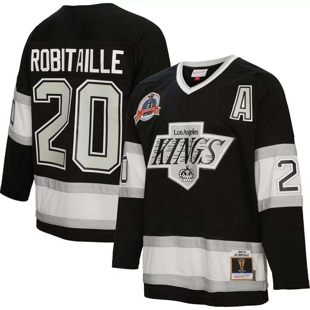 los angeles kings youth home premier jersey black